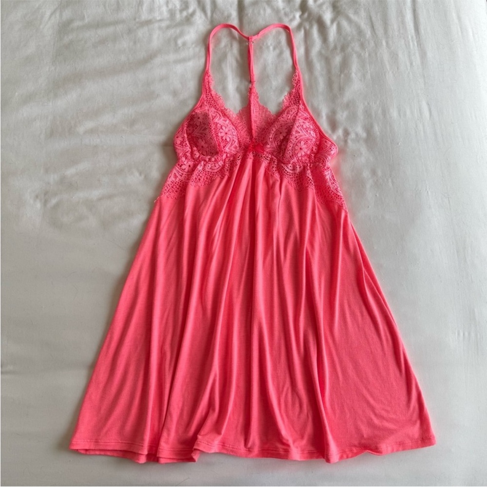 Victoria’s Secret Fairy Pink Lace Slip Dress